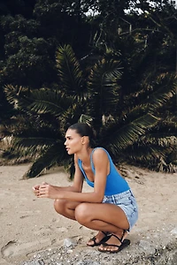 Z1975 MOM FIT MID-RISE SHORTS