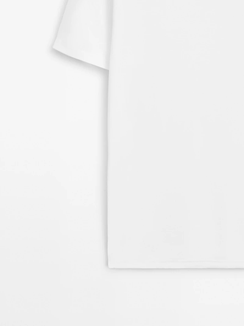 T-shirt 100 % coton mercerisé