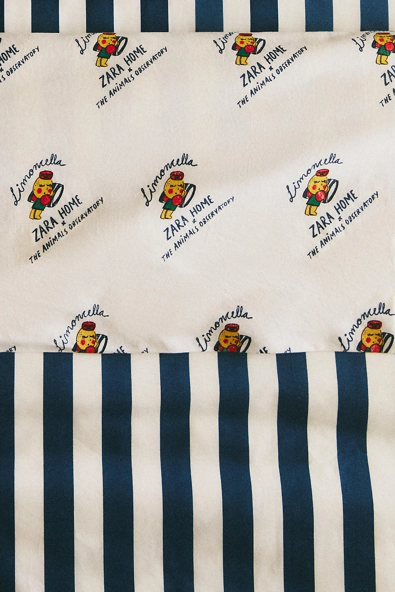 KIDS LIMONCELLA X THE ANIMALS OBSERVATORY FLAT SHEET