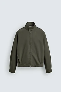 BLOUSON COURT ZIPPÉ