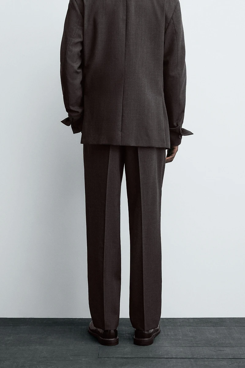 LIMITED EDITION 100% WOOL SUIT PANTS
