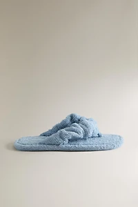 FLAT TOWEL SANDALS