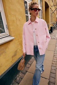 GINGHAM CHECK JACKET