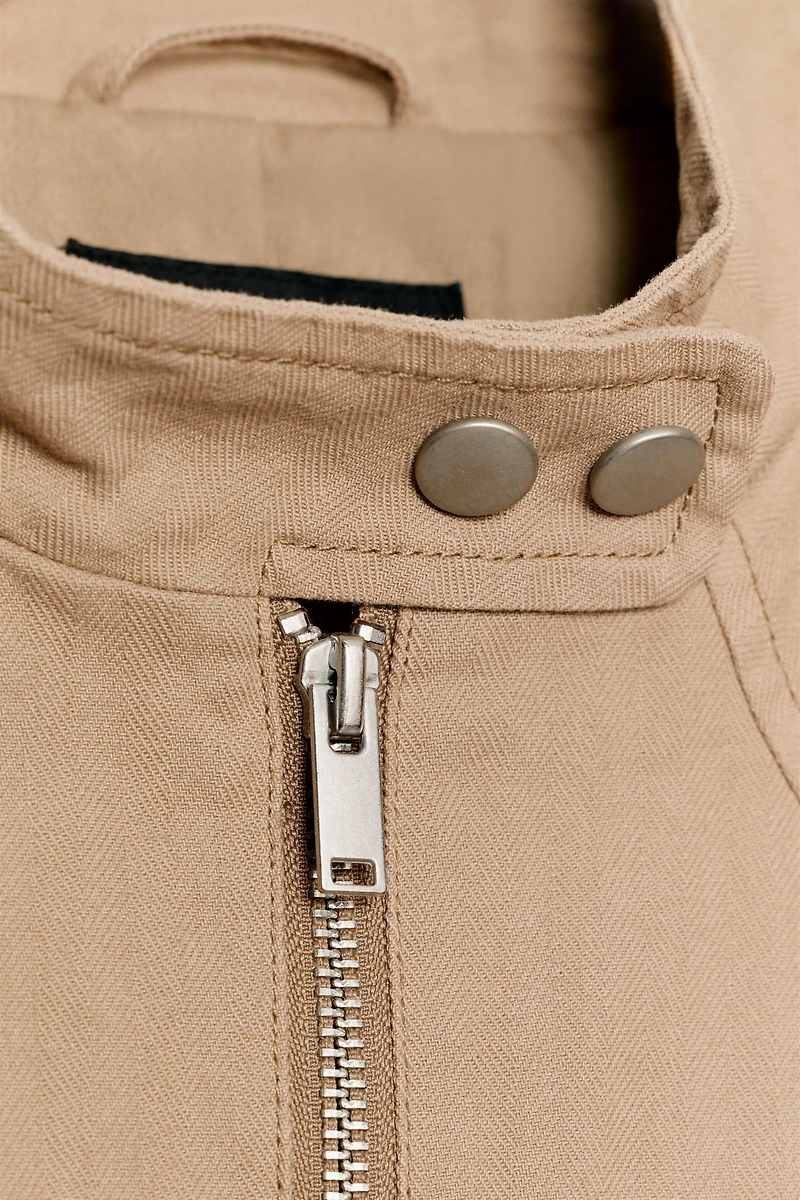 WASHED EFFECT JACKET