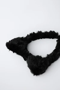 FAUX FUR EAR HEADBAND