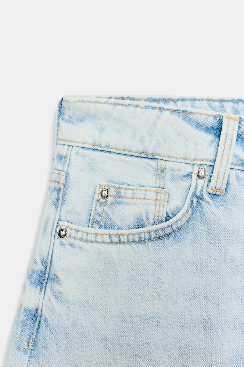 Z1975 MID-RISE BARREL LEG CUFFED JEANS