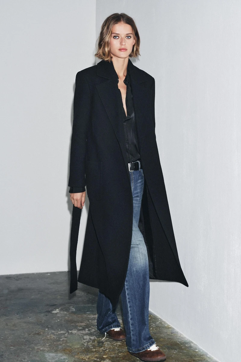 ZW COLLECTION WOOL BLEND COAT