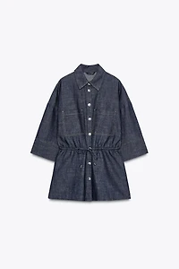 LINEN SAFARI SHIRT