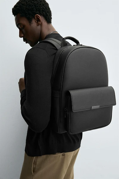 TEXTURED BACKPACK