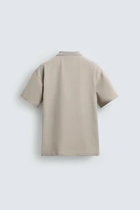 WASHED RELAXED FIT POLO