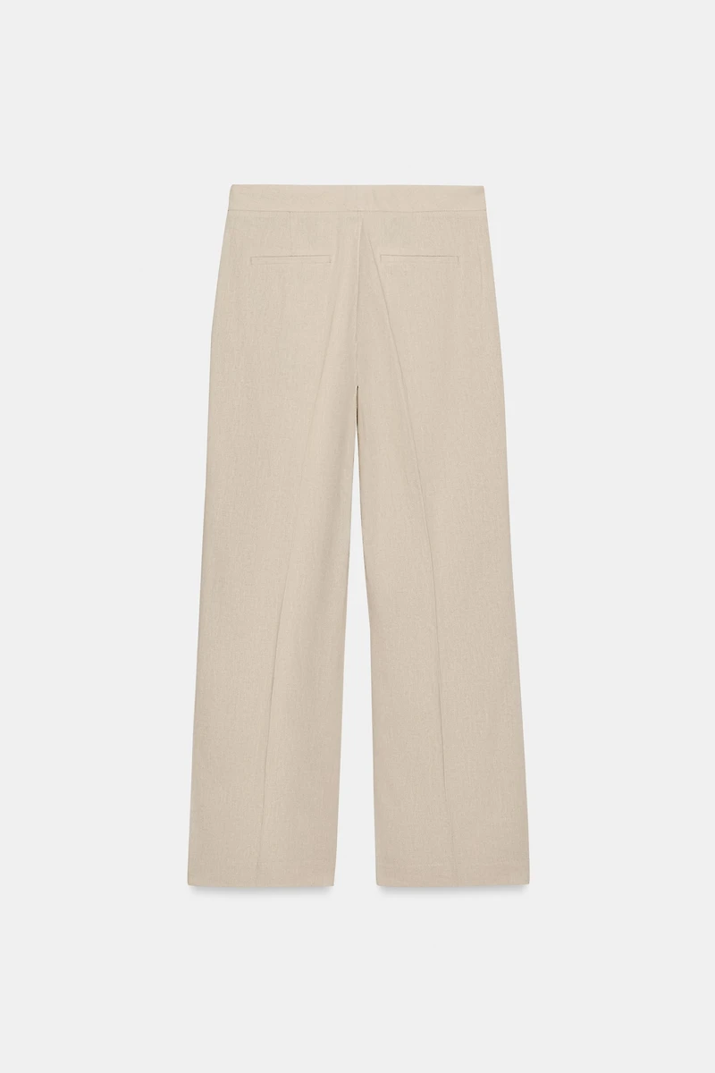 LINEN SAFARI PANTS