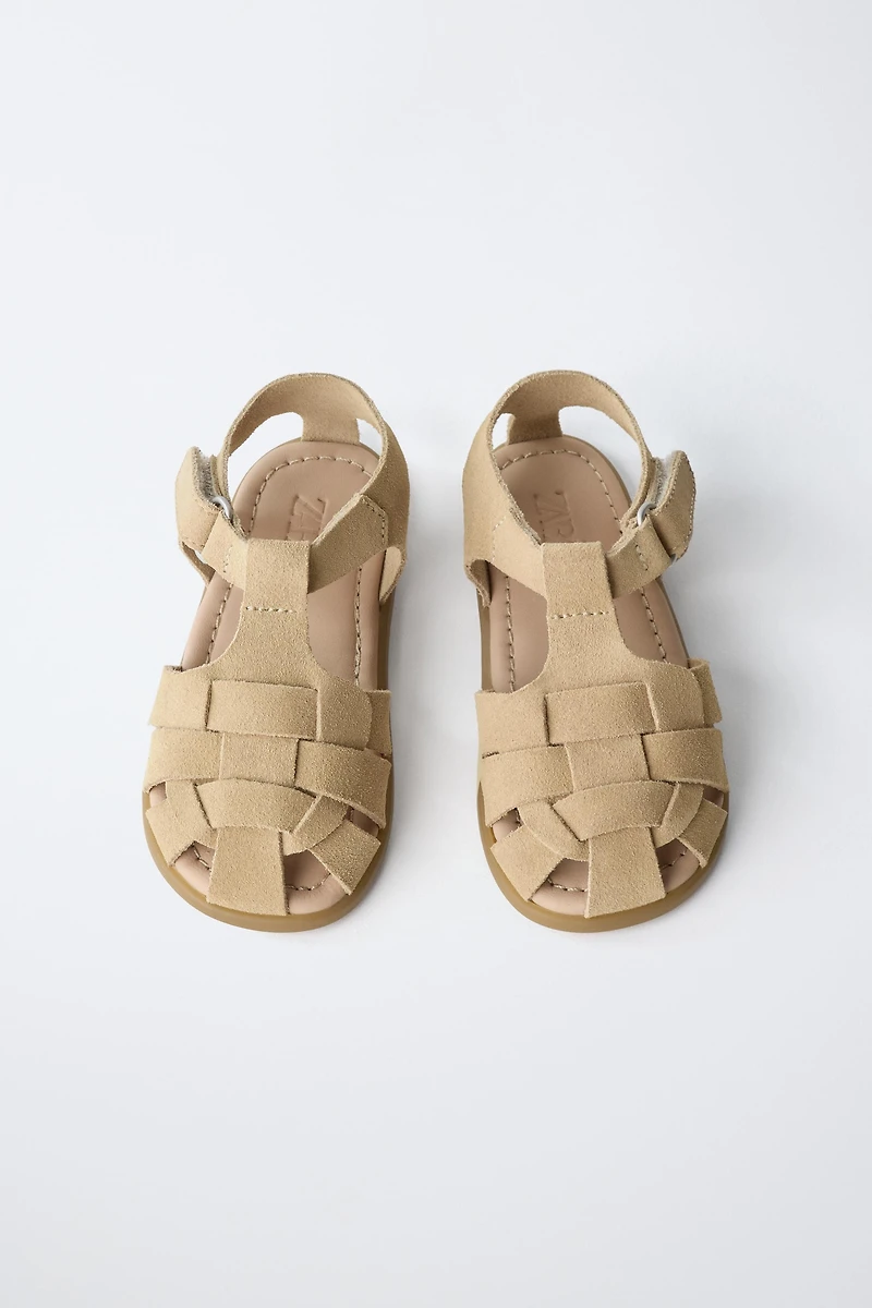 LEATHER BAREFOOT FISHERMAN SANDALS