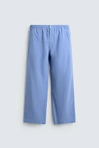 PANTALON REGULAR FIT À RAYURES
