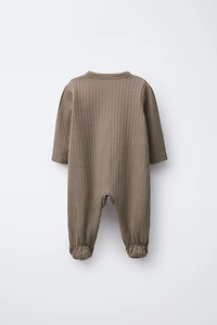 PLAIN STRUCTURE JUMPSUIT