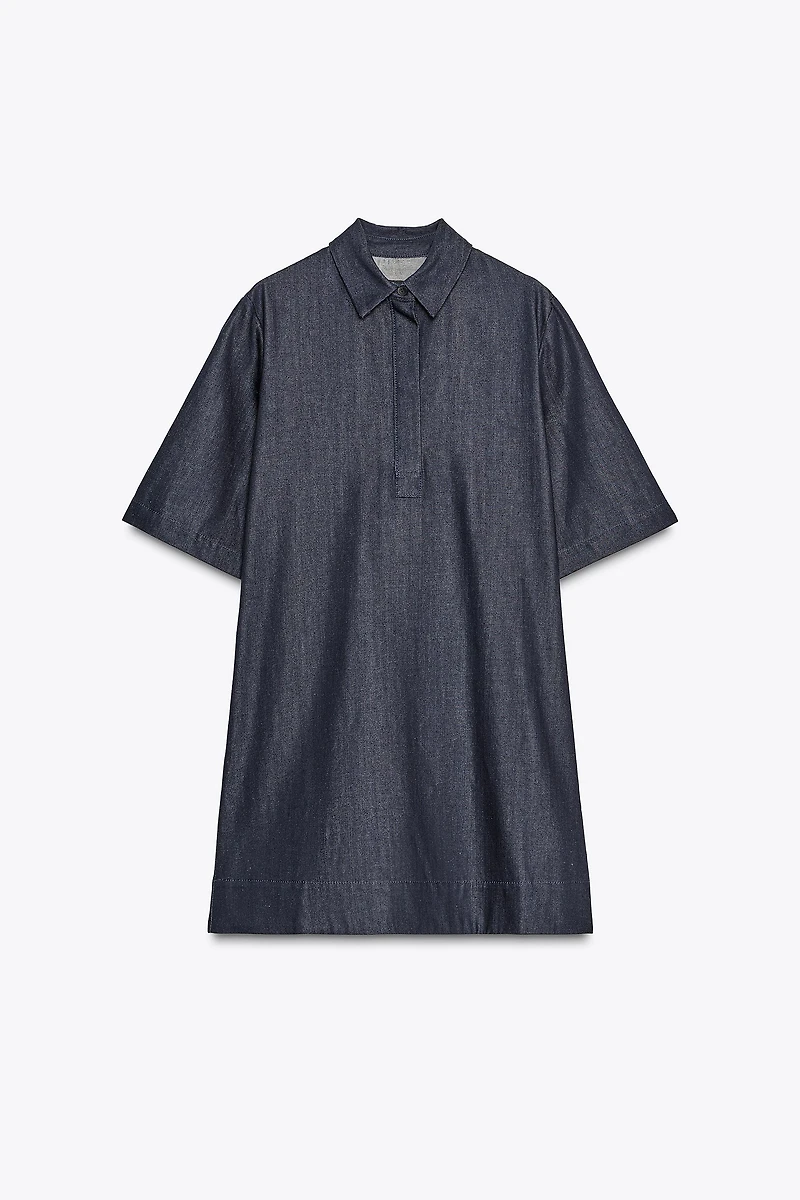 ZW COLLECTION DENIM MINI DRESS