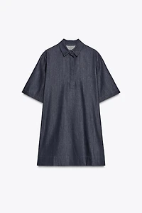 ZW COLLECTION DENIM MINI DRESS