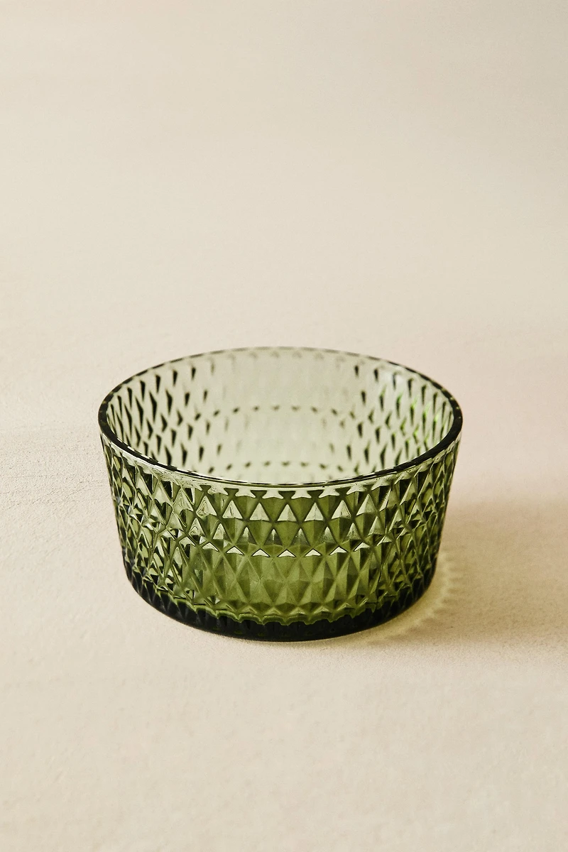 BOL EN VERRE AVEC RELIEF