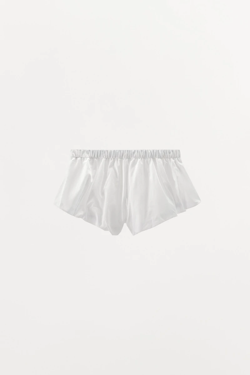 PUFF POPLIN SHORTS