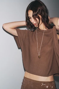 SMOOTH KNIT LAYER TOP