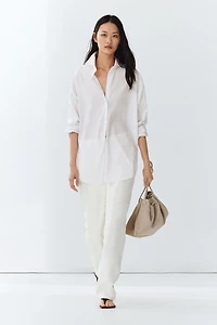 100% cotton poplin shirt