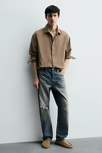 LEATHER LOAFERS