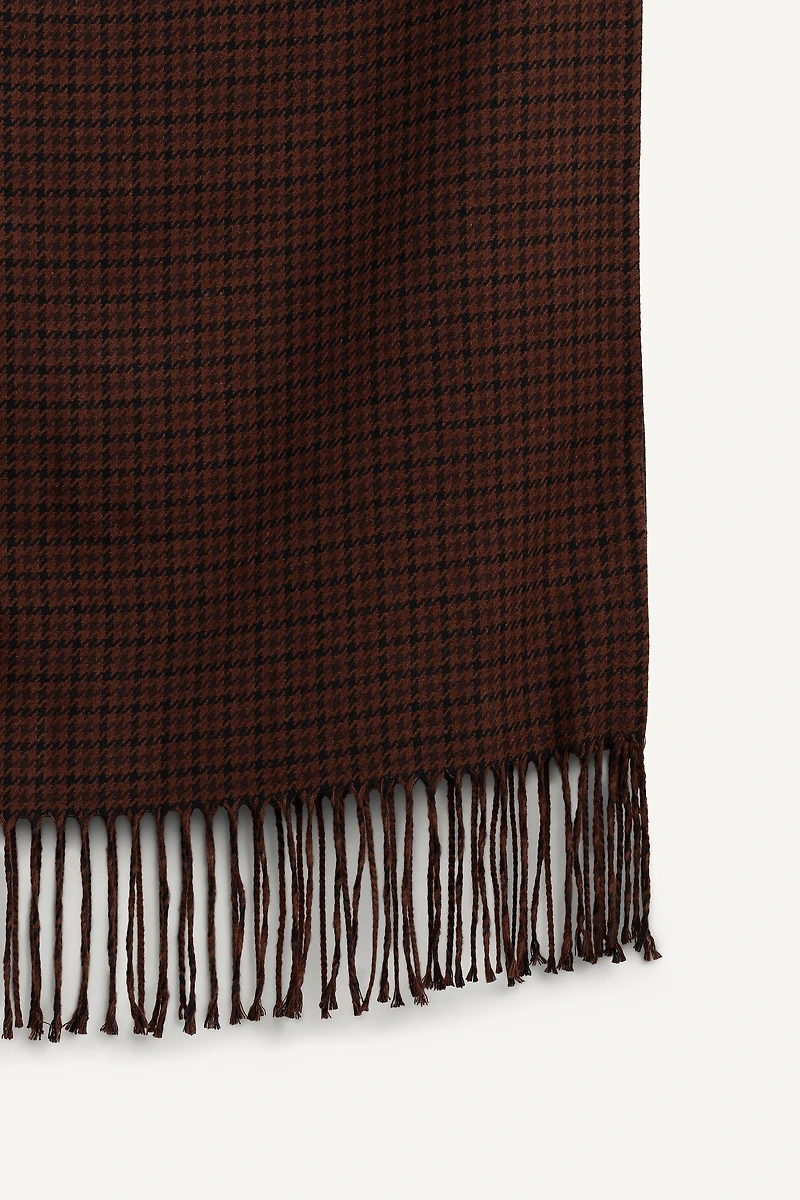 LONG PLAID SCARF LIMITED EDITION