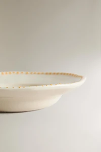 FISH EARTHENWARE DESSERT PLATE
