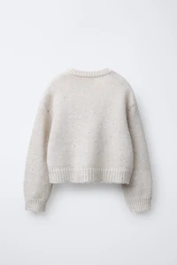 SEQUIN KNIT JUMPER