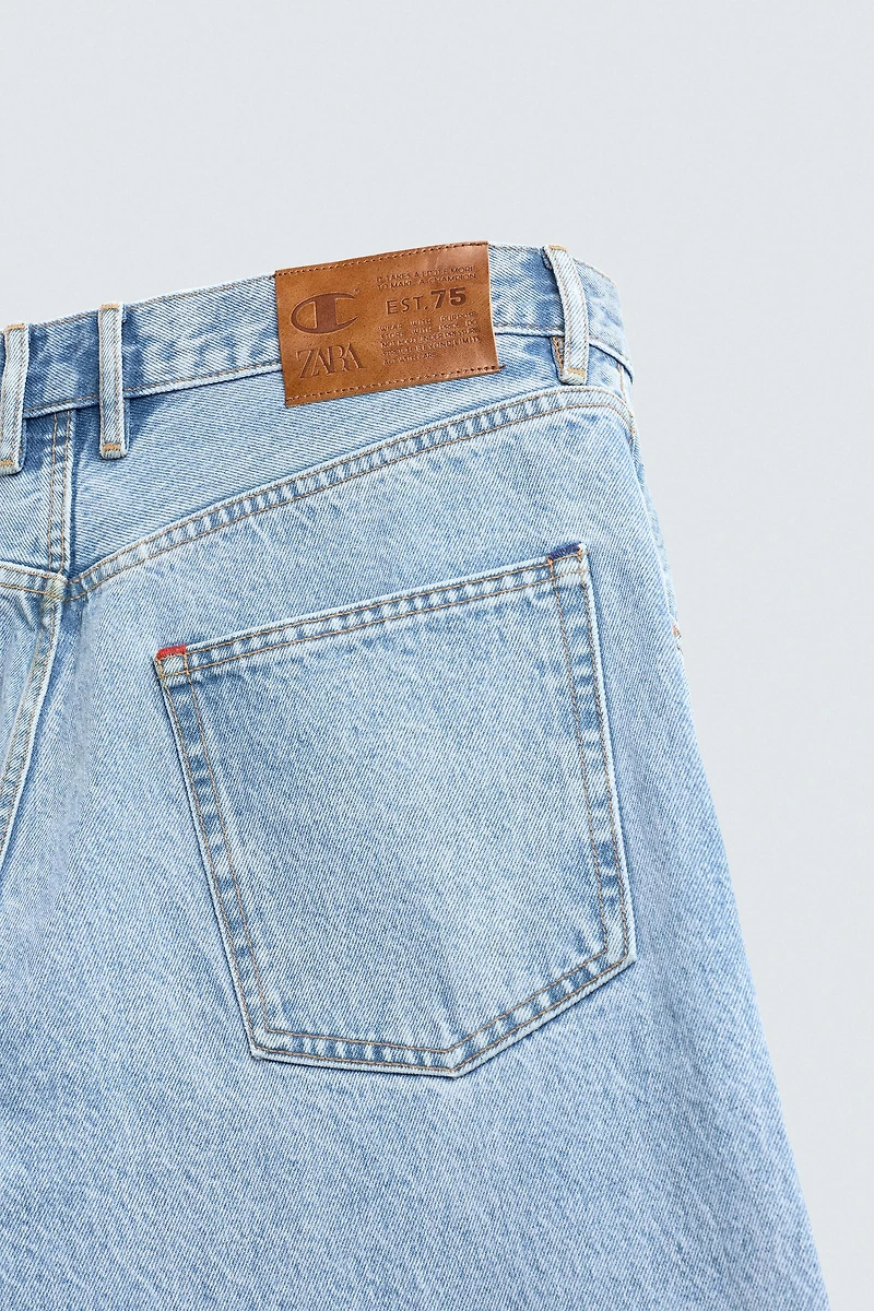 LOOSE TAPERED FIT JEANS CHAMPION ® X ZARA