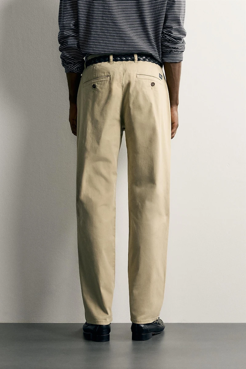 SLIM FIT CHINO PANTS