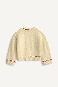 LIMITED EDITION STITCHED KNIT JUMPER