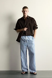 PANTALON RELAXED FIT 100% LIN