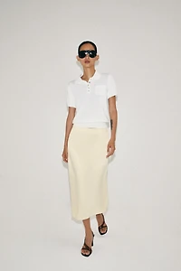 JUPE MIDI DROITE ZW COLLECTION