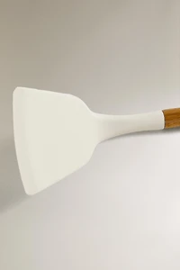 SPATULE EN SILICONE ET EN BOIS