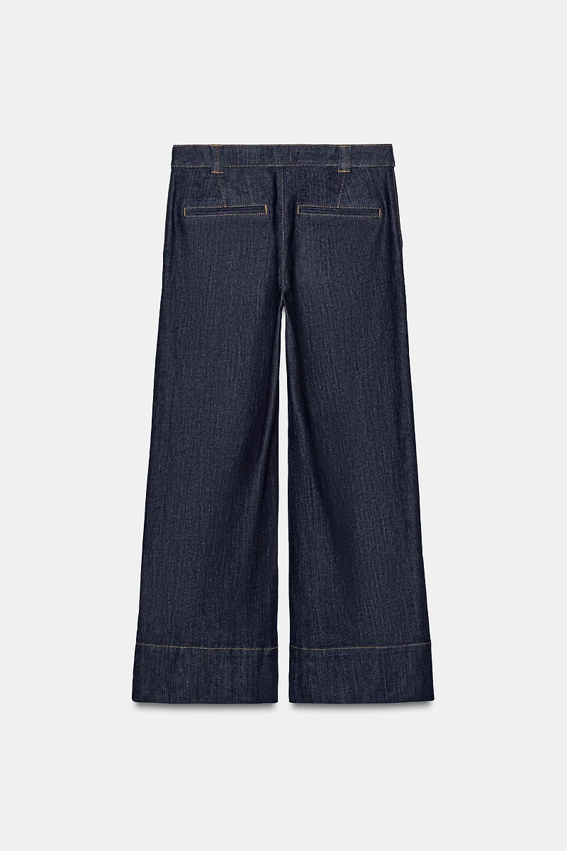 JEAN Z1975 JUPE-CULOTTE TAILLE NORMALE