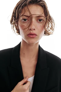 OVERSIZED DOUBLE BREASTED BLAZER