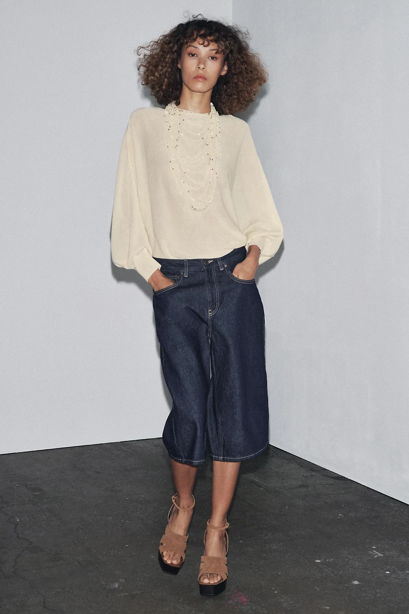 BERMUDA LONGUE EN DENIM ZW COLLECTION