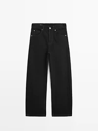 Jean balloon mid-rise