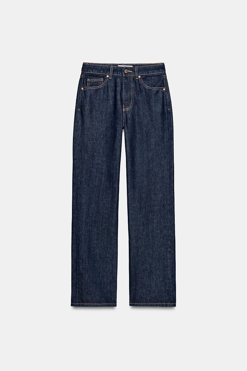 Z.03 HIGH-WAIST STRAIGHT LONG LENGTH JEANS