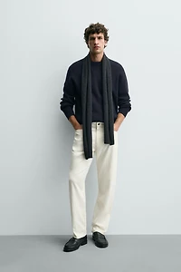 WOOL BLEND TEXTURED JUMPER