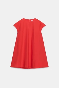ZW COLLECTION POPLIN MINI DRESS