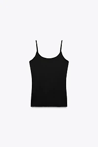 POLYAMIDE SPAGHETTI STRAP CAMISOLE