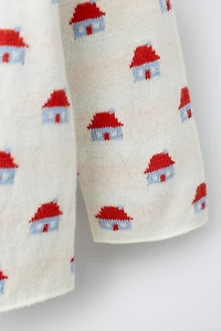 HOUSE JACQUARD KNIT JUMPER
