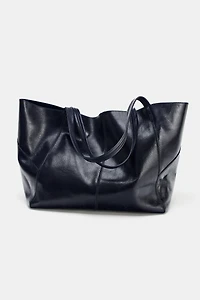 SAC SHOPPER MAXI EN CUIR
