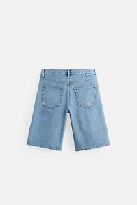 BERMUDA EN DENIM BAGGY FIT