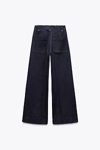 JEAN COUPE LARGE ET TAILLE HAUTE COLLECTION ZW