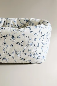 BLUE FLOWER RECTANGULAR BABY ORGANIZER