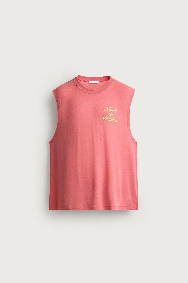 RELAXED FIT GRAPHIC TANK TOP