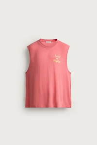 RELAXED FIT GRAPHIC TANK TOP