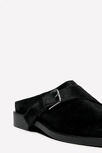 LEATHER CLOGS LUDOVIC DE SAINT SERNIN x ZARA